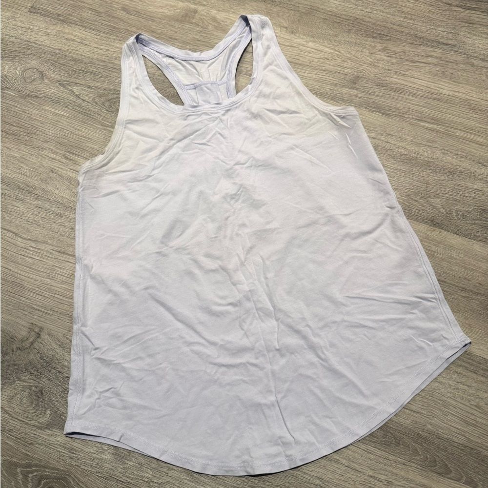 Lululemon Light Lavender Workout Tank Top
